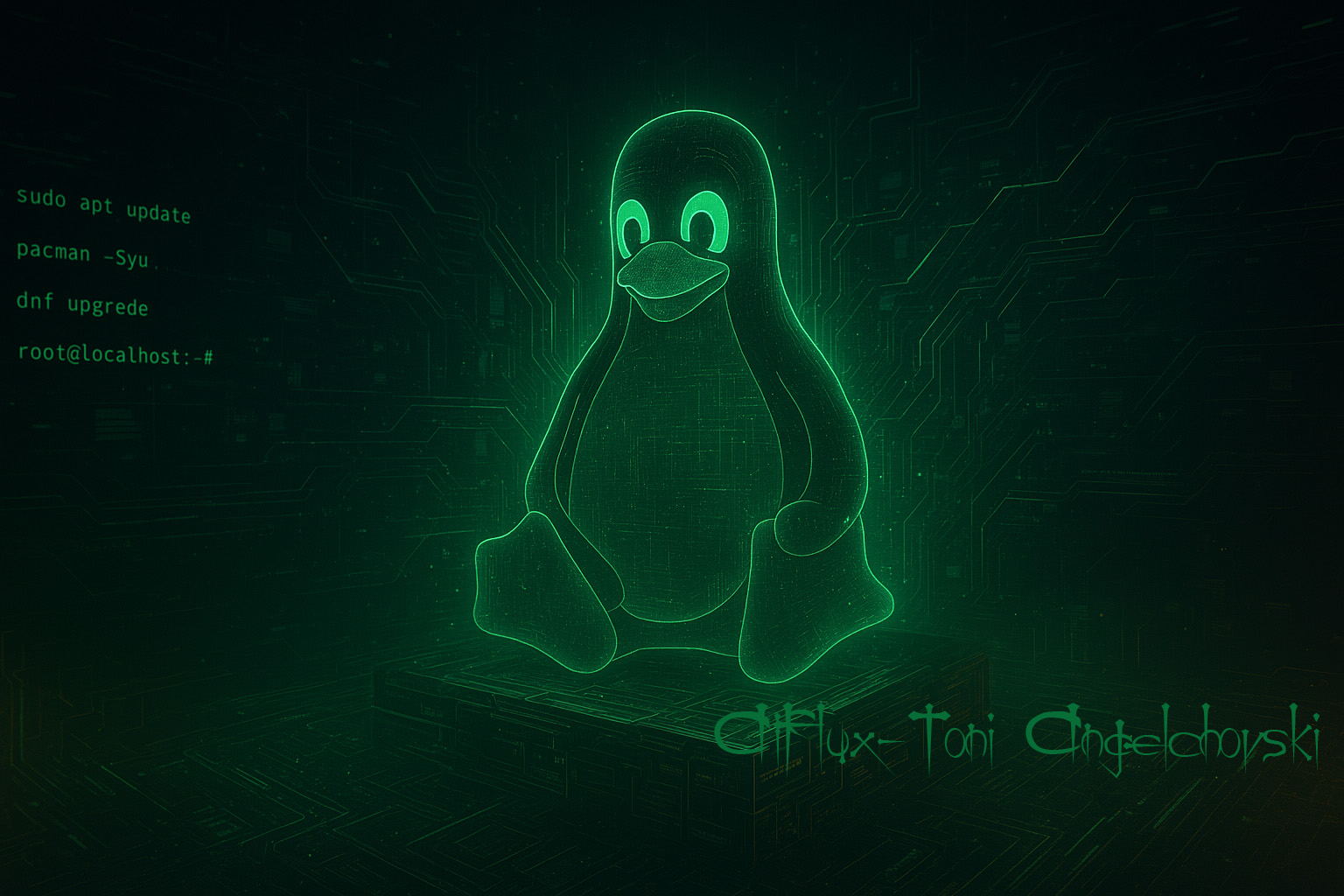 The green penguin in the world of free code
